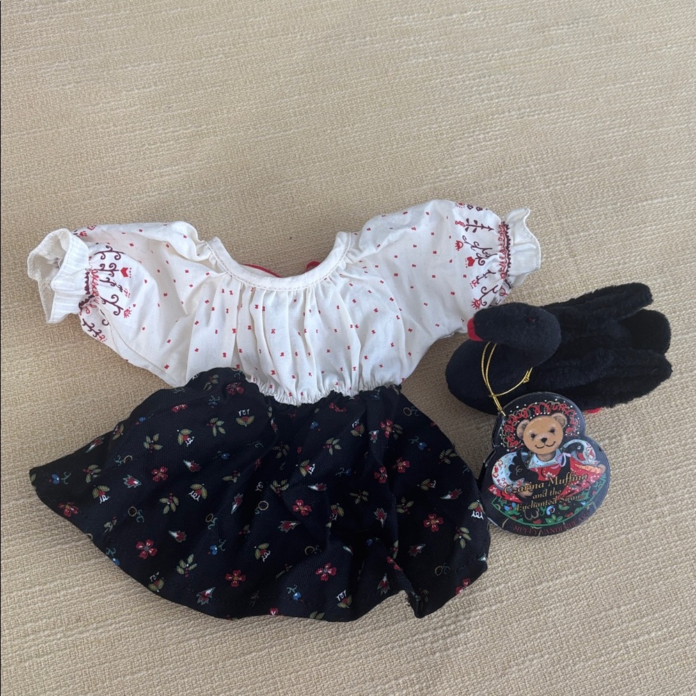 Muffy VanderBear Wear Czarina Muffina Dress & the Black Swan
